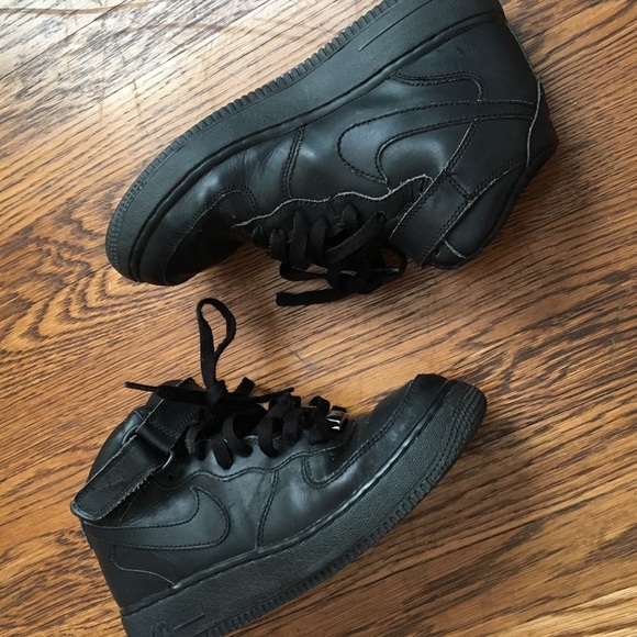 COPY - Nike Air AF-1 82 black size 6Y/M, 8W velcro rare - Picture 2 of 4